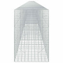 Gabion med 5 mm tråd og 5x10 cm net 1050x100x150 cm