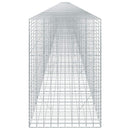 Gabion med 5 mm tråd og 5x10 cm net 1150x100x150 cm