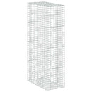 Gabion med 5 mm tråd og 5x10 cm net 50x100x200 cm