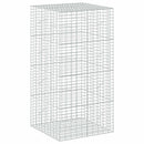 Gabion med 5 mm tråd og 5x10 cm net 100x100x200 cm