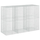 Gabion med 5 mm tråd og 5x10 cm net 300x100x200 cm
