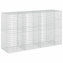 Gabion med 5 mm tråd og 5x10 cm net 350x100x200 cm