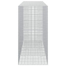 Gabion med 5 mm tråd og 5x10 cm net 350x100x200 cm