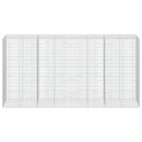 Gabion med 5 mm tråd og 5x10 cm net 400x100x200 cm