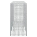 Gabion med 5 mm tråd og 5x10 cm net 400x100x200 cm