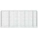 Gabion med 5 mm tråd og 5x10 cm net 450x100x200 cm