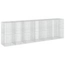Gabion med 5 mm tråd og 5x10 cm net 650x100x200 cm