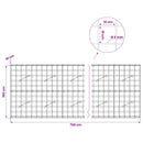 Gabion med 5 mm Tråd og 10x10 cm Net 750x10x100 cm