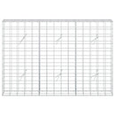 Gabion med 5 mm Tråd og 10x10 cm Net 150x20x100 cm