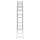 Gabion med 5 mm Tråd og 10x10 cm Net 200x20x100 cm