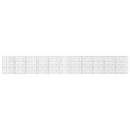 Gabion med 5 mm Tråd og 10x10 cm Net 1100x20x150 cm