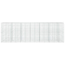Gabion med 5 mm Tråd og 10x10 cm Net 650x30x200 cm