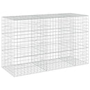 Gabion med 5 mm Tråd og 10x10 cm Net 250x100x150 cm
