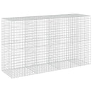 Gabion med 5 mm Tråd og 10x10 cm Net 350x100x200 cm