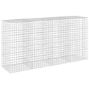 Gabion med 5 mm Tråd og 10x10 cm Net 400x100x200 cm