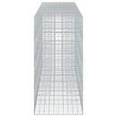 Gabion med 5 mm Tråd og 10x10 cm Net 650x100x200 cm