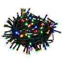 Pop-up-juletræ med LED-lys 210 cm 200 LED'er PVC Grøn