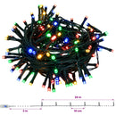 Pop-up-juletræ med LED-lys 210 cm 200 LED'er PVC Grøn