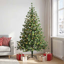 Kunstigt Hinged Juletræ 180 cm 300 LED'er Varm hvid
