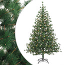 Kunstigt Hinged Juletræ 180 cm 300 LED'er Varm hvid