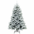 Kunstig juletræ med kugler 240 cm 300 LED'er Varm hvid