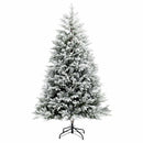 Kunstig juletræ med kugler 240 cm 300 LED'er Varm hvid
