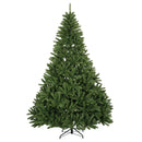 Kunstigt juletræ lysegrønt med julekugler 270 cm 600 LED'er