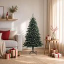 Kunstigt Hinged Juletræ 150 cm PVC og metal Matteret