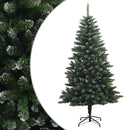 Kunstigt Hinged Juletræ 150 cm PVC og metal Matteret