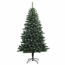 Kunstigt Hinged Juletræ 150 cm PVC og metal Matteret