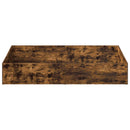 Sengeomkransning til justerbar sengebund Røget eg 70 x 200 cm