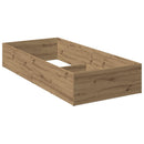 Sengeomkransning til justerbar sengebund Artisan-eg 80 x 200 cm