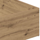 Sengeomkransning til justerbar sengebund Artisan-eg 90 x 200 cm