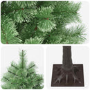 Kunstigt Hinged Juletræ 150 cm PVC og metal Grøn