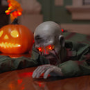 Halloween Kravlende Zombie SPOOKA Grøn 110 x 50 x 21 cm