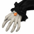 Halloween Kravlende Zombie SPOOKA Sort 41 x 130 x 24 cm