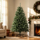 Kunstigt Hinged Juletræ 180 cm PVC Mellemgrøn