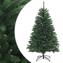 Kunstigt Hinged Juletræ 180 cm PVC Mellemgrøn