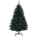 Kunstigt Hinged Juletræ 180 cm PVC Mørkegrøn