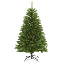 Kunstigt Hinged Juletræ 180 cm 300 LED'er Varm hvid PVC