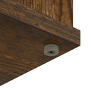 Elektrisk pejs Røget eg 114 x 18 x 58,5 cm Konstrueret træ