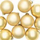 Julekuglesæt 30 stk. Guld 6 cm Polystyren