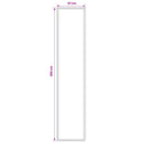 Runner Tæppe FLORNES Vævet Grøn Diamanter 67 x 350 cm PP 7 mm