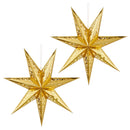 Julebelysning RAAHE 2 stk. 10 LED'er Varm hvid 60 x 6 x 60 cm