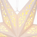 Julebelysning RAAHE 2 stk. 10 LED'er Varm hvid 60 x 6 x 60 cm