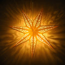 Julebelysning RAAHE 2 stk. 10 LED'er Varm hvid 60 x 6 x 60 cm