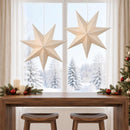 Julebelysning RAAHE 2 stk. 10 LED'er Varm hvid 45 x 6 x 45 cm