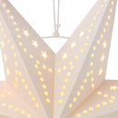 Julebelysning RAAHE 2 stk. 10 LED'er Varm hvid 45 x 6 x 45 cm