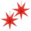 Julebelysning RAAHE 2 stk. 10 LED'er Varm hvid 45 x 6 x 45 cm