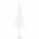 Starburst-juletræ Hvid 25 x 25 x 240 cm Plastik 688 LED'er